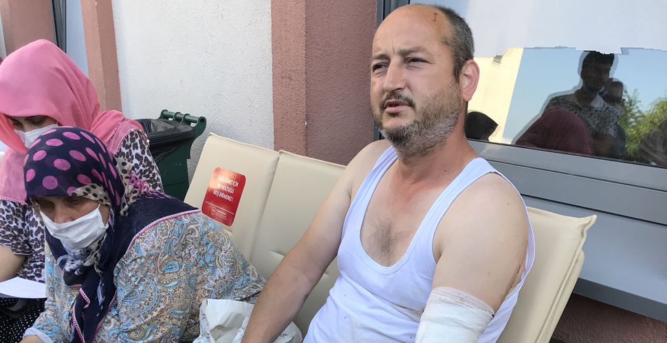 Sakarya'daki patlamada yaralanan işçi: Baktığımda fabrika yerinde yoktu