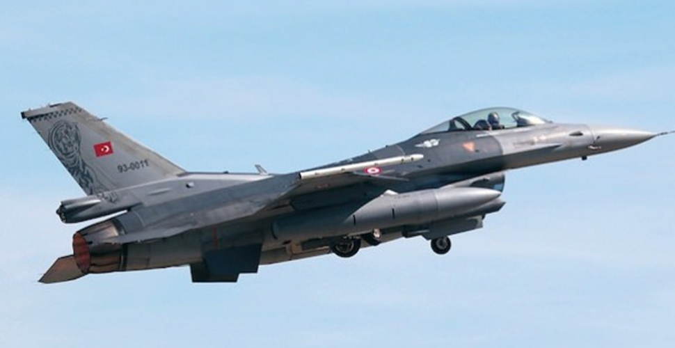 F-16 uçakları Irak'ın kuzeyinde tespit edilen terör yuvalarını imha etti