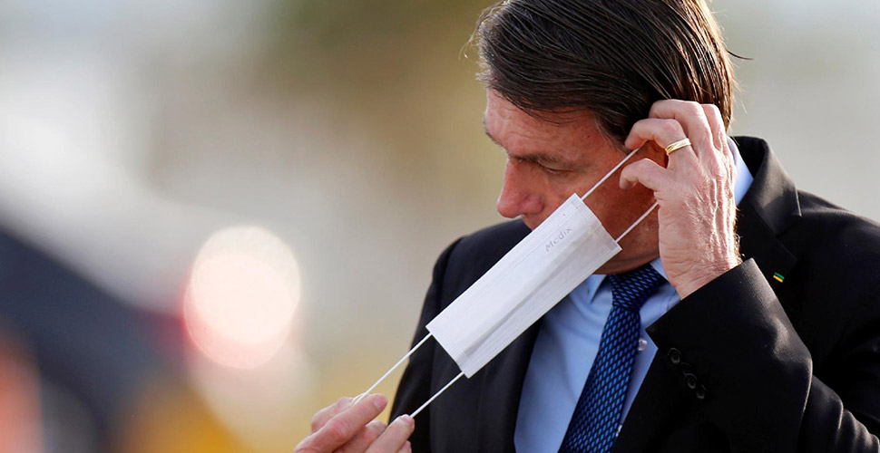 Brezilya Devlet Başkanı Bolsonaro, zorunlu maske takma yasa tasarısını veto etti