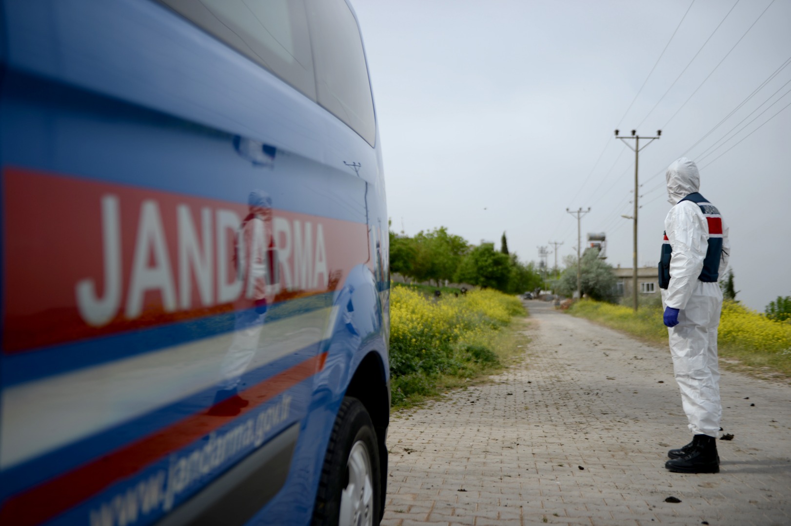 Kars'ta 4 ev için karantina kararı