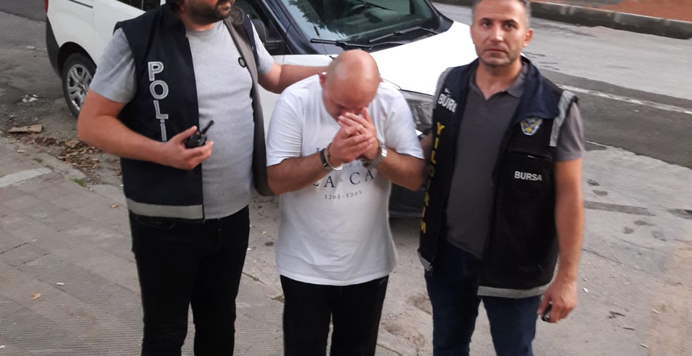 Hakkında 185 yıl hapis cezası olan kişi Bursa'da yakalandı