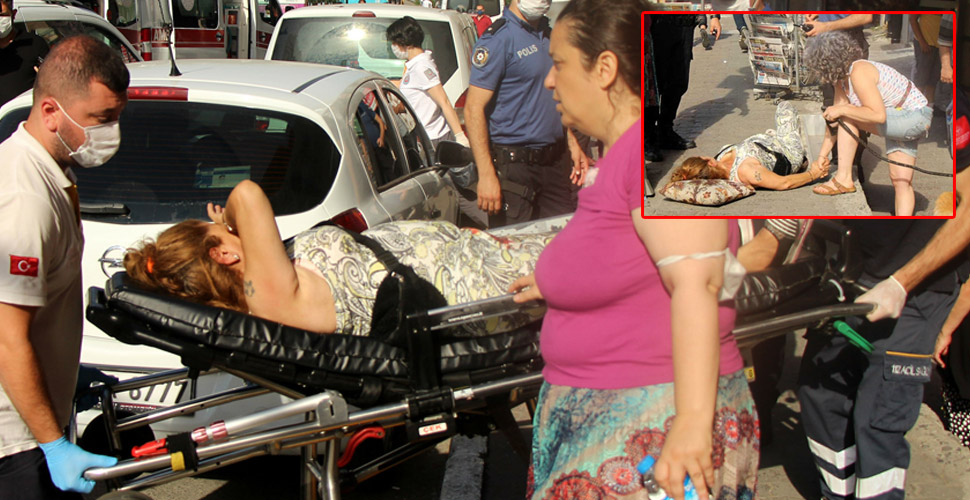 Beyoğlu İlçe Emniyet Müdürlüğü önünde bir erkek, sevgilisini silahla yaraladı