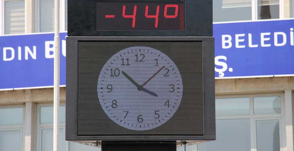 Aydın'da kavurucu sıcaklık termometreleri bile bozdu
