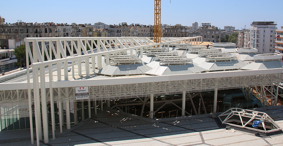 Antalya Büyükşehir Belediyesinin Doğu Garajı Nekropol Alanı Projesi bitme aşamasına geldi