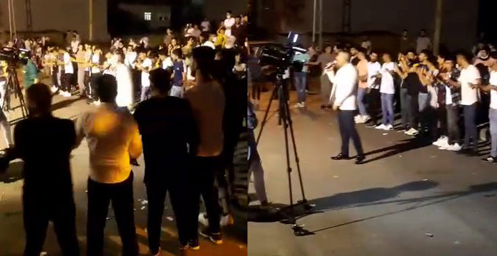 Koronayla kol kola halay çektiler!