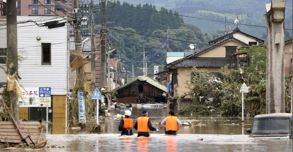 Japonya'yı aşırı yağışlar vurdu, ölü sayısı 56'ya yükseldi