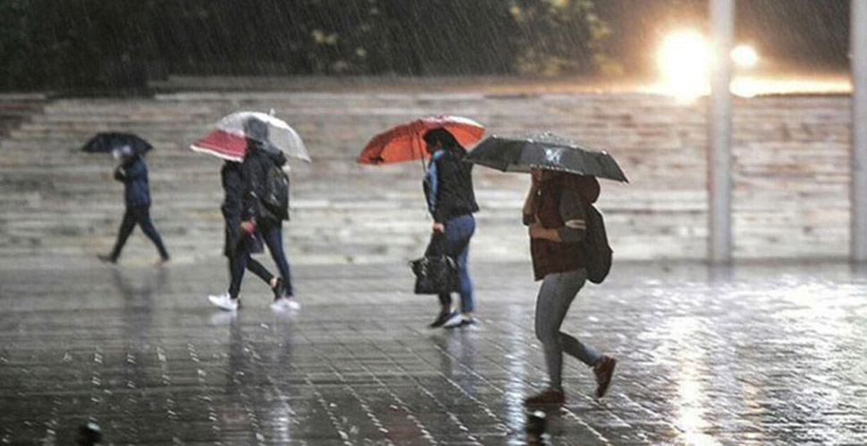 Meteoroloji'den 12 il için sağanak yağış uyarısı