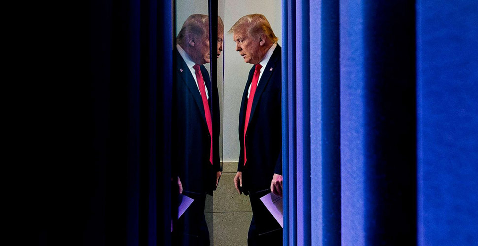 Trump sınava başkasını soktu iddiası