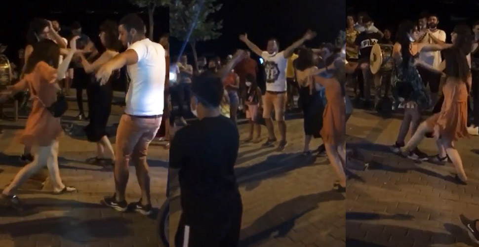 Vakaların arttığı Bursa'dan şok görüntüler! Ölümüne göbek attılar