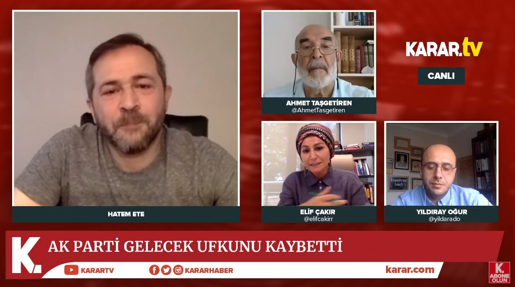 Hatem Ete: AK Parti 'biz kaç kişiyiz' psikolojisine girdi