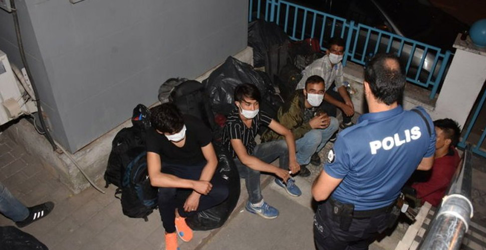 Sığınmacıları Yunanistan diye Aydın'a bıraktılar