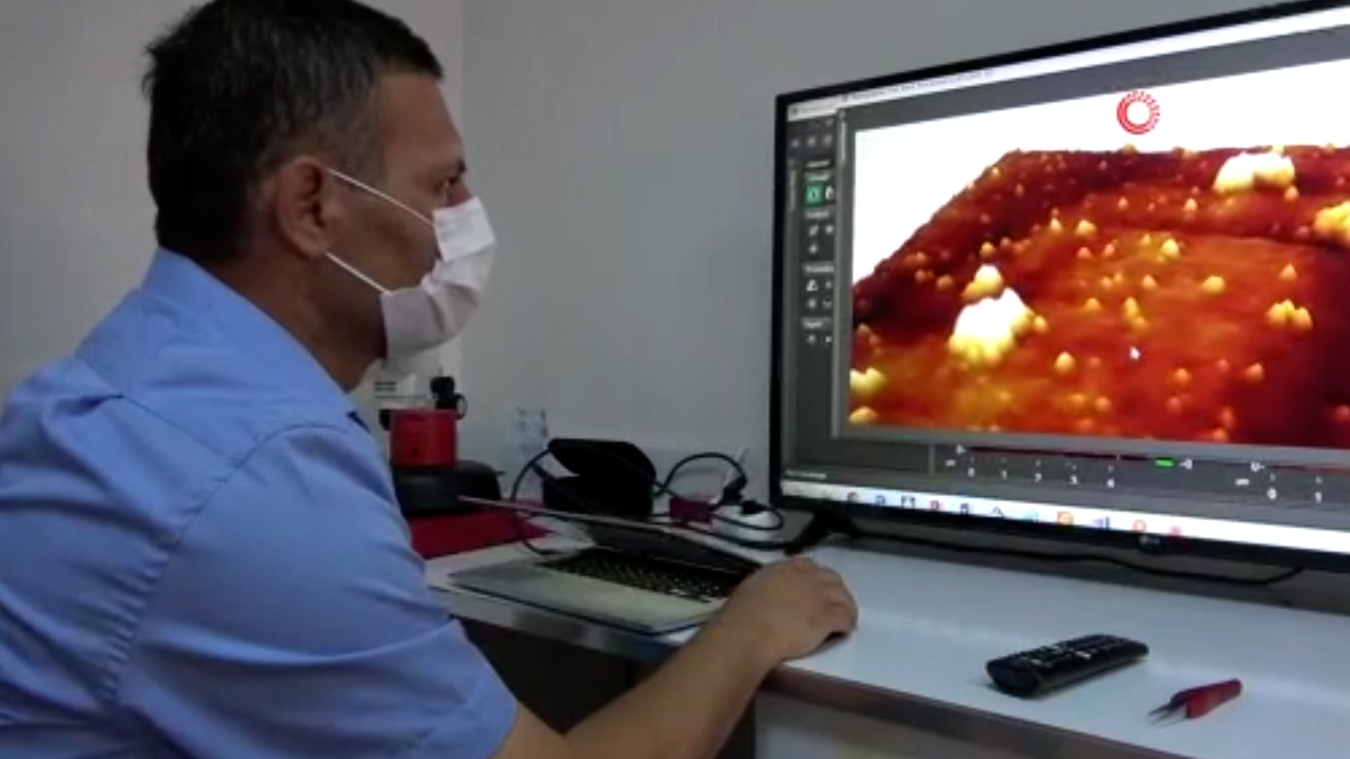 Covid-19 ilk kez 3 boyutlu görüntülendi