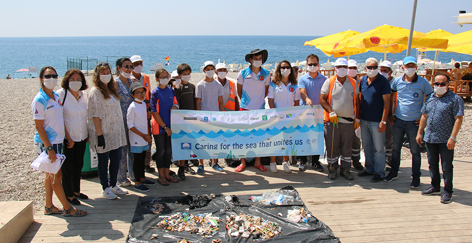 Antalya Büyükşehir Belediyesinden 'Mavi Bayrak Akdeniz Ülkeleri Haftası kapsamında etkinlik