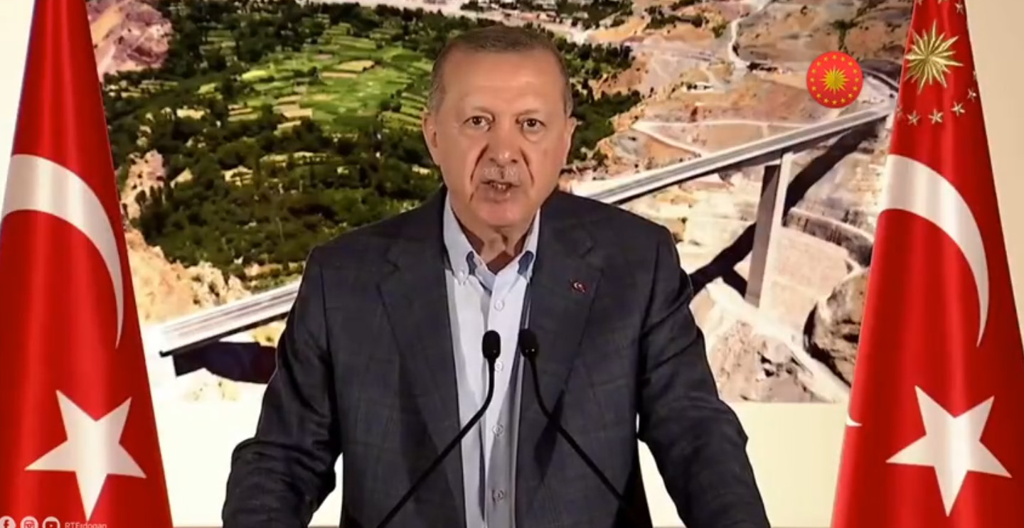 Erdoğan: Ayasofya'yı haklı kararlılığımız sonucu olarak ibadete açtık