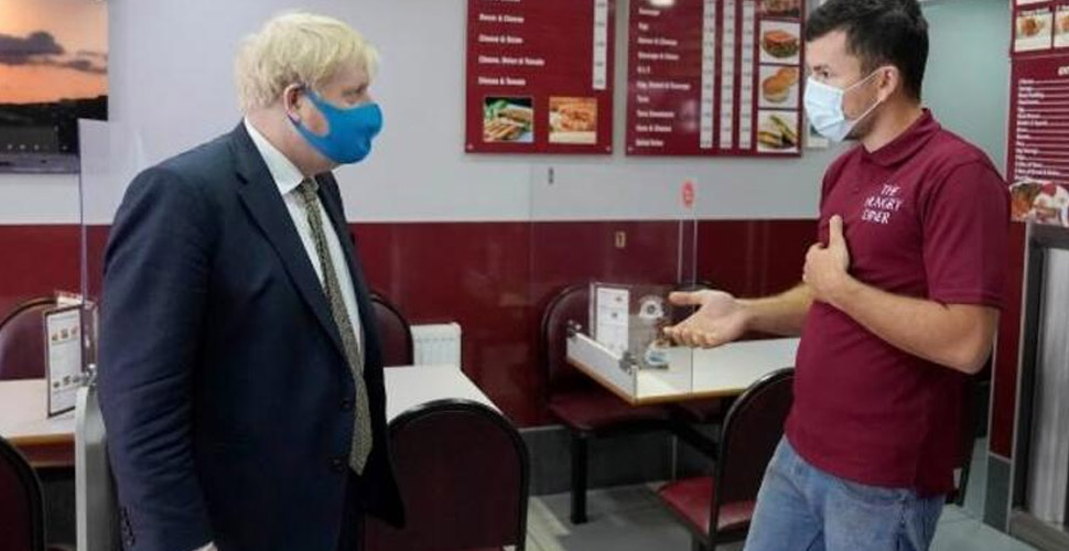 İngiltere Başbakanı Johnson'dan Türk işletmeye ziyaret