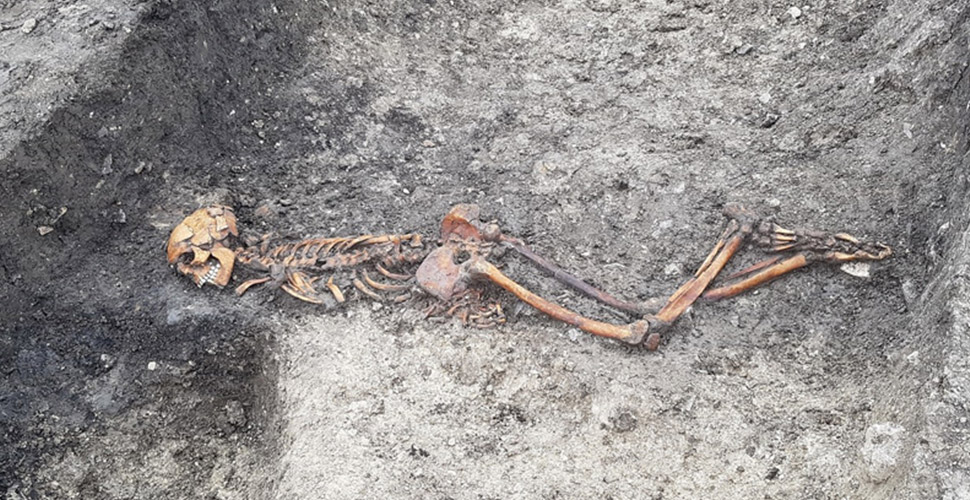 Hızlı tren kazısı, 2 bin 500 yıllık cinayeti ortaya çıkardı