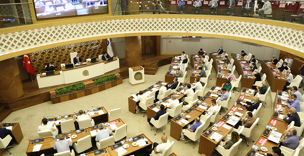 Antalya Büyükşehir Belediye Meclisi 3 ay aradan sonra toplandı