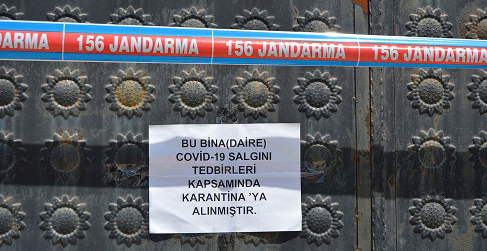 Şanlıurfa'da 139 ev karantinaya alındı
