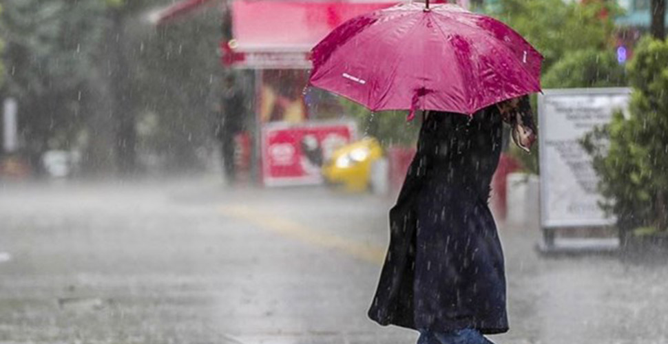 Meteoroloji'den 4 il için kuvvetli yağış uyarısı