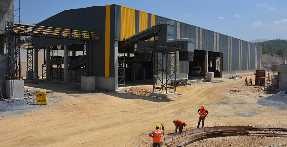 Alanya Entegre Katı Atık Bertaraf Tesisi çöp kabulüne başladı