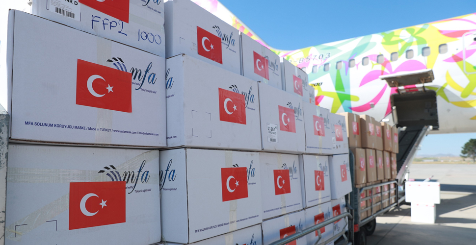 Türkiye'den Kazakistan'a tıbbi malzeme yardımı