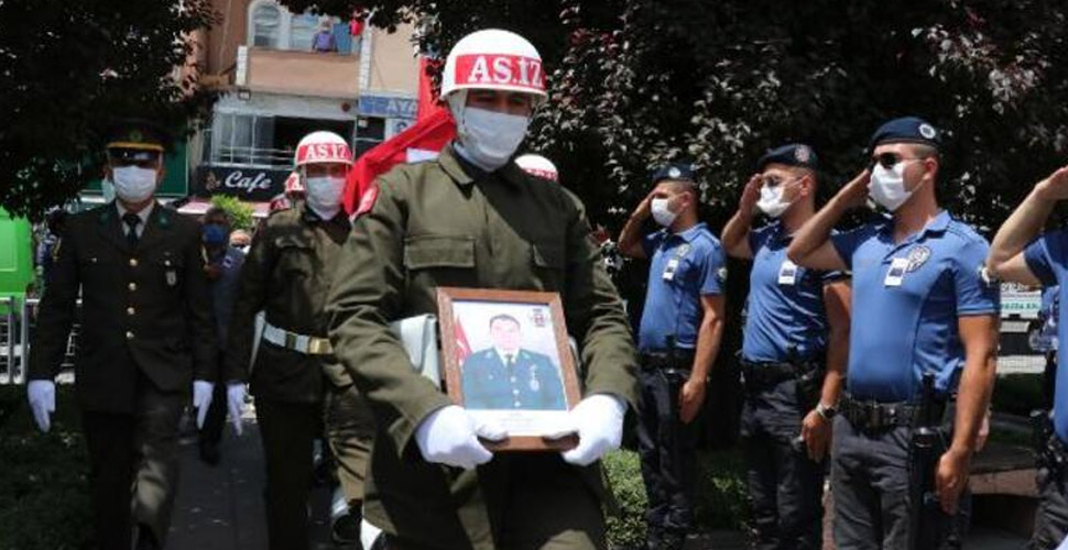 Şehit Astsubay Ethem Demirci, son yolculuğuna uğurlandı