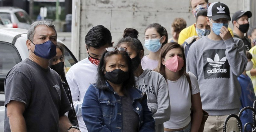 ABD'de son 24 saatte 64 bin yeni koronavirüs vakası tespit edildi