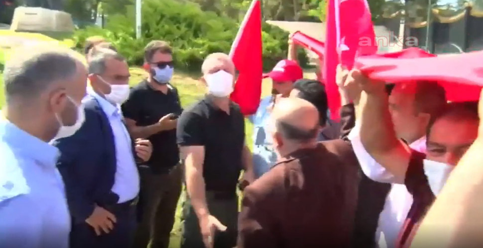 Ankara'da 15 Temmuz gazilerine polis müdahalesi