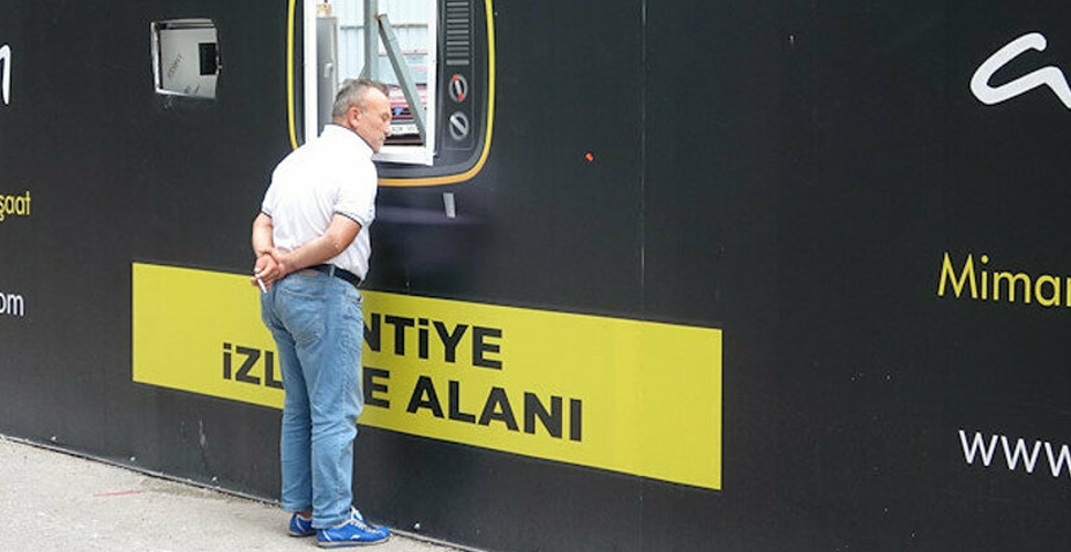 İnşaatı izlemek için 'şantiye izleme alanları' oluşturuldu