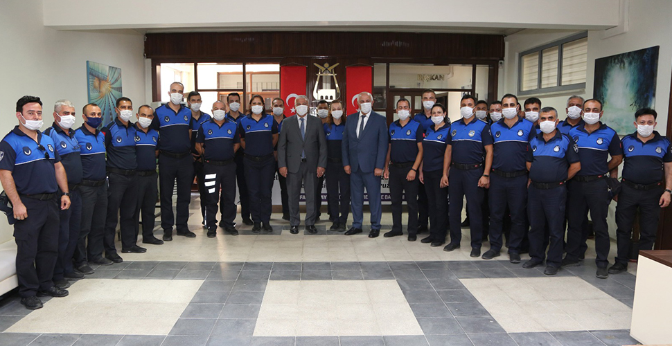 Efeler Belediye Başkanı Mehmet Fatih Atay'dan, Zabıta ekiplerine başarı belgesi