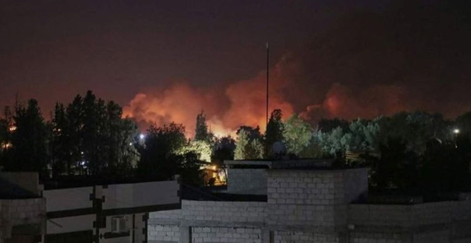 Haseke'de PKK/YPG'ye ait silah deposu patladı