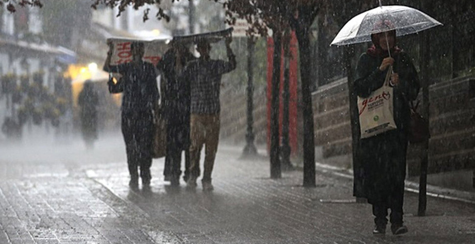 Meteoroloji'den 16 il için sağanak yağış uyarısı