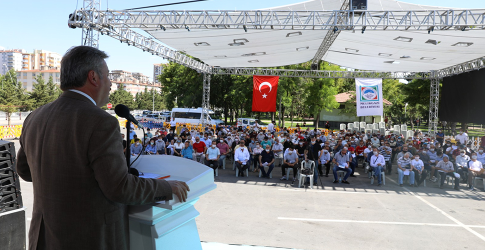 Melikgazi'nin Belediyesinin kentsel dönüşüm daireleri ihale ile satıldı