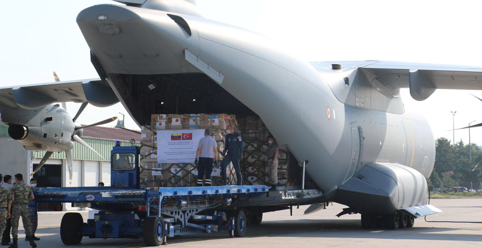 Türkiye'den Venezuela'ya Kovid-19 yardımı