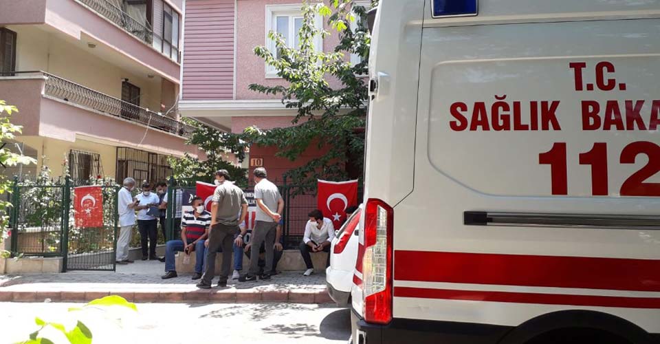 Van şehidi komiser Gökhun Mete Altunbaş'ın acı haberi Ankara'ya ulaştı