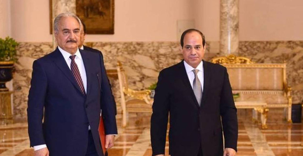 Hafter ve Sisi Türkiye'ye karşı birleşti: Mısır ordusuna izin çıktı