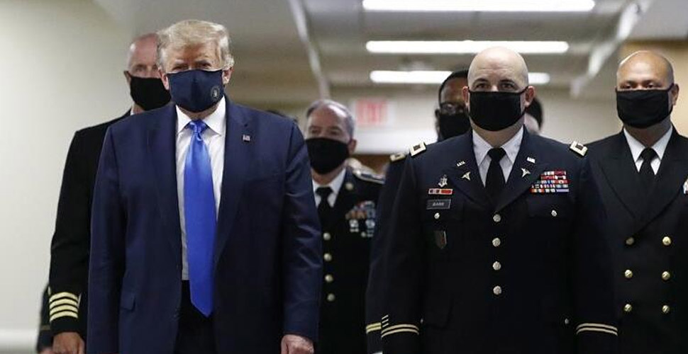 Trump ulusal çapta maske takma zorunluluğunu onaylamayacak