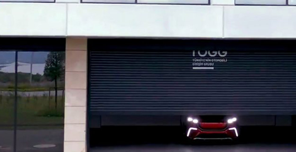 Yerli otomobil TOGG garajdan çıktı