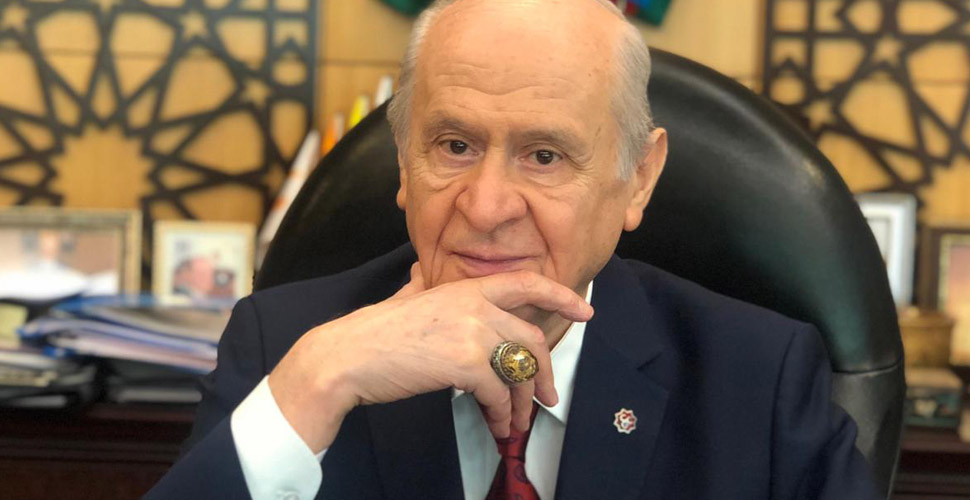 MHP lideri Bahçeli, kendisine 'Ayasofya' yüzüğü yaptırdı