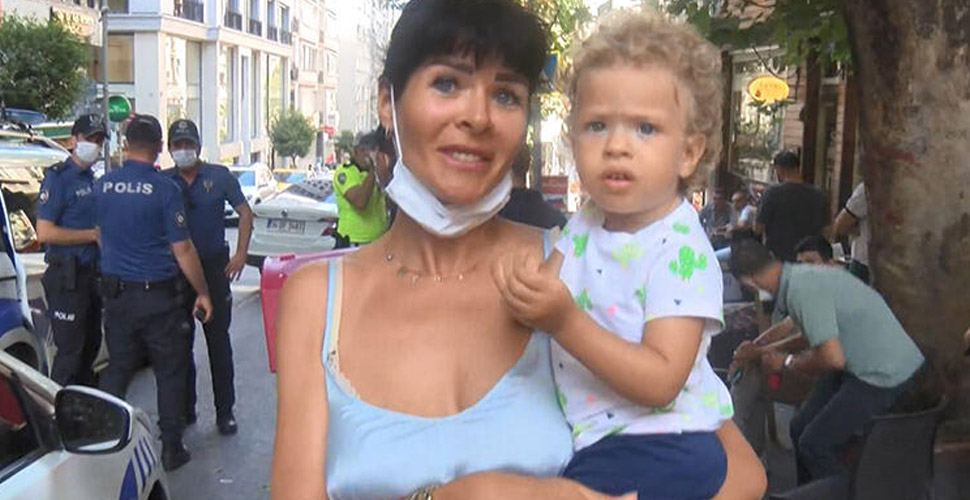 Nişantaşı'nda turistin çantasını çalan hırsızlar çocuğunu bırakıp kaçtı