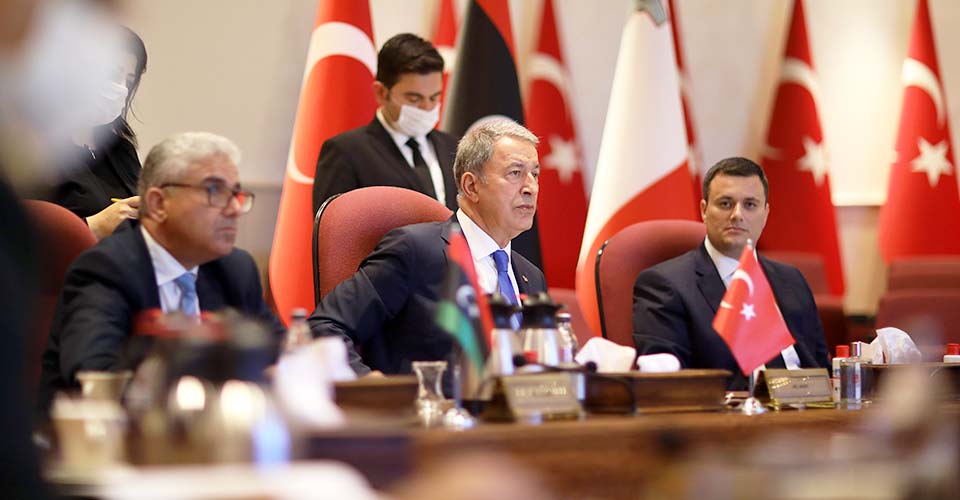 Son dakika! Ankara'da 'Libya' trafiği! 3'lü toplantıdan işbirliği çıktı