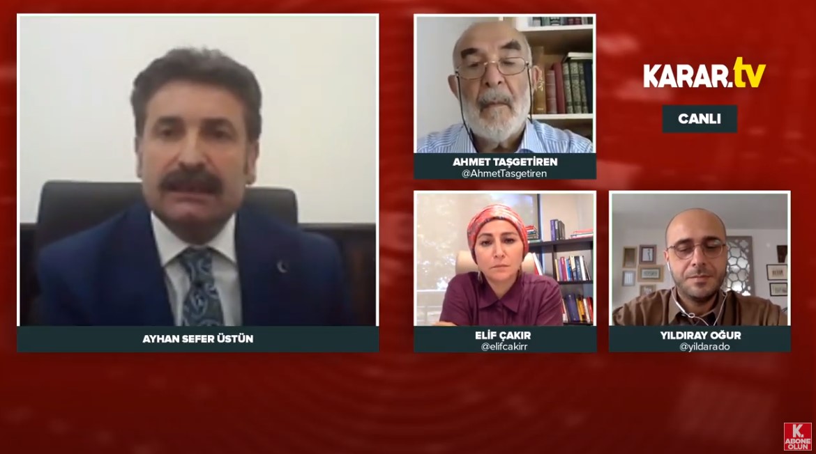 Ayhan Sefer Üstün: Gelecek Partisi sert gidiyor ama vatandaş daha da sert olun diyor