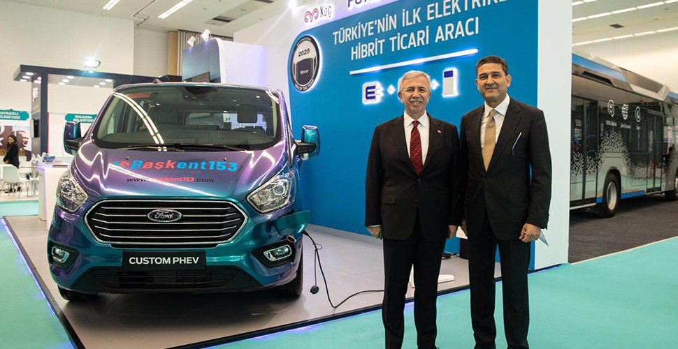 Türkiye'nin ilk ve tek yerli, hibrit elektrikli aracı Ford Custom Phev Ankara'da test edilecek