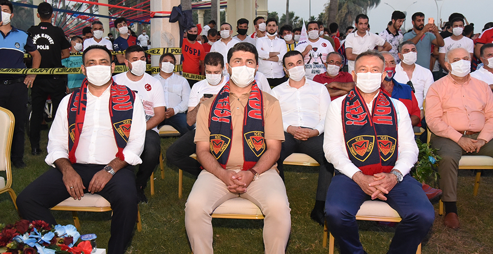 Toroslar Belediye Başkanı Atsız Afşın Yılmaz, İçel İdman Yurdu'na bu yıl da tesis tahsis etti