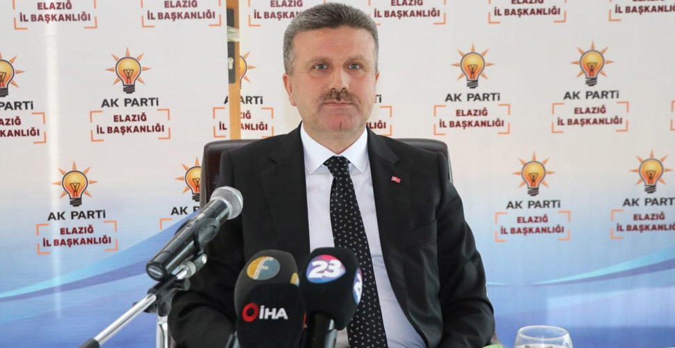 AK Parti Elazığ İl Başkanı Gürgöze istifa etti