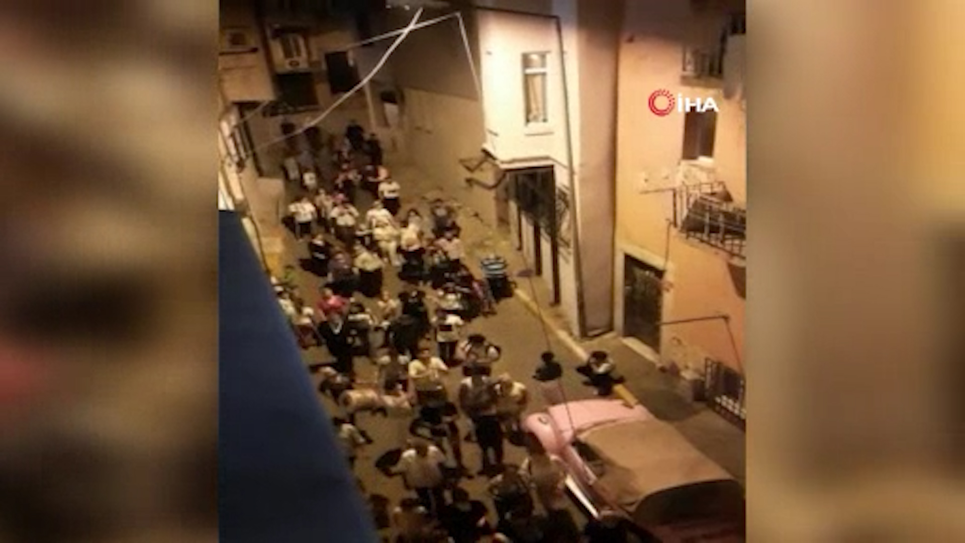 Beyoğlu ve Kağıthane’deki düğünlerde ne maske ne de sosyal mesafe kurallarına uydular