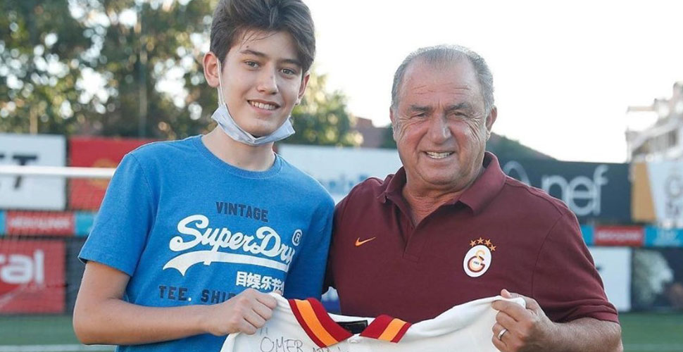 Fatih Terim, Türkiye LGS 1.’si Ömer Arda ile fotoğraf paylaştı