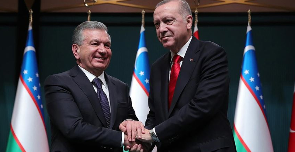 Cumhurbaşkanı Erdoğan, Özbekistan Cumhurbaşkanı Şevket Mirziyoyev telefonda görüştü