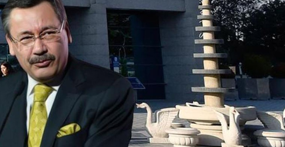 Melih Gökçek'in 5 milyon TL'ye yaptırdığı fıskiye hurda oldu