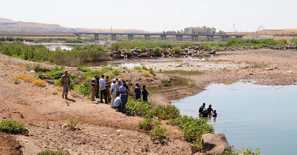 Dicle Nehri'ndeki cesede 6 gün sonra ulaşıldı